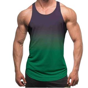 Camisetas sin mangas para hombre, tallas grandes, estilo musculoso, 100% algodón, cuello redondo, corte holgado formal - Product Image 4