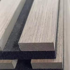 Paneles Acústicos 3D Modernos y Flexibles de PET MDF, Madera de Pino/Caucho, Alta Absorción de Sonido para Interiores, Sala de Estar - Product Image 4