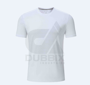 T-shirt Ringer Homme Grande Taille Respirant et Léger, Coupe Classique, Col Rond, Motif Logo Uni sur le Devant, Coton, Vente Chaude 2026 - Product Image 2