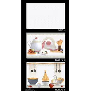 Immagini teiera Vistaar marca 30x45 12x18 12x24 30x60 piastrelle per pareti smaltate digitali in ceramica lucida 300x450 300x600 per uso cucina