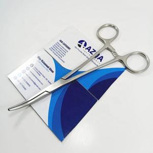 Pinza Hemostática Curva Profesional de Acero Inoxidable con Bloqueo para Perforaciones Corporales - Product Image 6