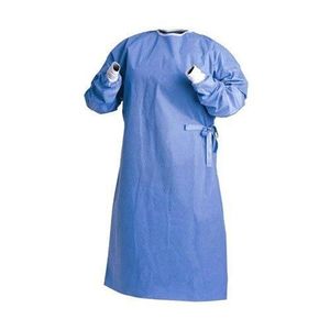 Blouse d'isolement protectrice en tissu SMS, légère et imperméable, pour les soins de santé et les soins aux patients - Product Image 1