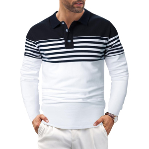 Men High Quality Polo Shirt For Casual Wear Breathable Plus Size Mens Polo Shirts <b>Classic</b> Comfortable Daily Style - Product Image 3