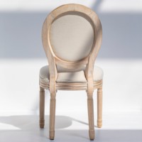 Chaise de salle à manger Vandana Zentrix Arion en bois avec assise et design ergonomique moderne