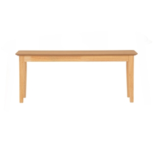 Contemporary Wooden <b>Bench</b> with Sturdy Solid Wood <b>Legs</b> for Dining Room Home Office & Hallway - Product Image 2
