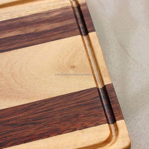 เขียงไม้กระถินขนาดปรับแต่งได้ เป็นมิตรกับสิ่งแวดล้อม หนา 1.3 นิ้ว ปลอดภัยสำหรับภาชนะใส่อาหาร พร้อมสีที่ปรับแต่งได้ - Product Image 2