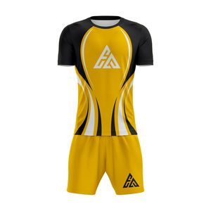 Tenue de football sublimée personnalisée fabriquée au Pakistan – Maillot et short de football – Créez votre propre design – Tenue d'équipe de football - Product Image 2