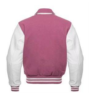 Blouson universitaire léger en toile avec doublure respirante, confortable à porter pour les tenues de printemps, idéal pour les équipes universitaires, tendance et stylé. - Product Image 2