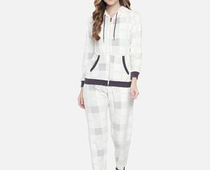 Survêtements personnalisés de qualité supérieure pour femmes, style unique, tendance, grandes tailles, hiver, respirants, polyester et coton, fabrication en usine - Product Image 6