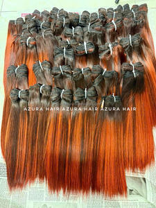 Trame de cheveux Remy humains Double dessiné brut vietnamien 100% vierge cuticule alignée 6-32 pouces Extensions de vague pour tresser des perruques - Product Image 4