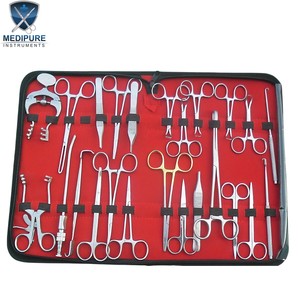 Juego de Instrumentos Quirúrgicos Veterinarios de Primera Calidad, Acero Inoxidable, Certificación CE, Nuevo, Manual - Product Image 4