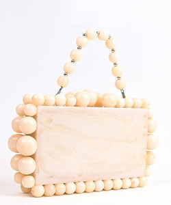 Elegant Handmade Resin Clutch Bag for Women Premium Luxury Look Eco-Friendly MODEL Perfect for Festive Fashion Handmade MULTI - Product Image 4