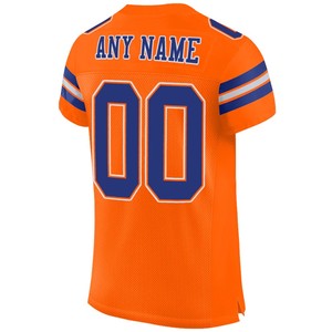 Football Jerseys Uniform & Shorts, Custom Team Logo Player Name <b>Number</b>, Breathable Moisture Wicking 100% Polyester Quick Dry - Product Image 2