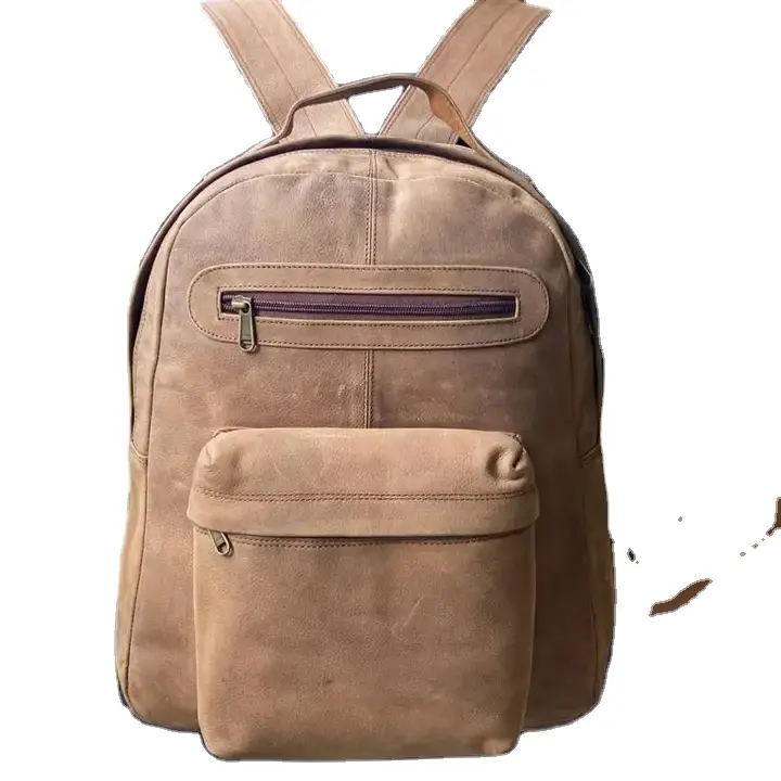 Famous Brand Latest Trend genuine fashion Backpack Brown Backpack Rucksack Men Leather Laptop Gym Duffle Bag Explore Branded Bag