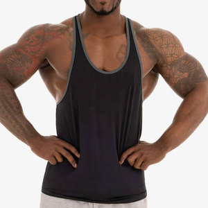 Camiseta sin mangas de diseño personalizado 2026 con corte lateral, ajuste regular, para gimnasio, ropa deportiva, de moda, superventas, precio bajo, al por mayor - Product Image 4