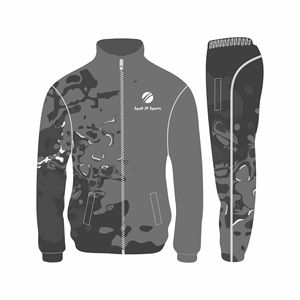 Survêtement homme en polyester, design OEM, sweat à capuche zippé et pantalon de jogging, haute qualité, sublimation, à vendre - Product Image 6