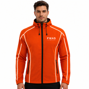 Chaqueta Cortavientos Reflectante Personalizable para Hombre, Impermeable y Ligera, con Cambio de Color, Venta al Por Mayor B2B - Product Image 1