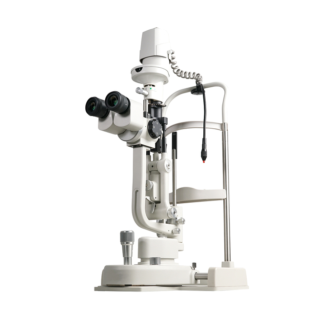 Medical Ophthalmic Microscope Eye Examination LED Handheld Slit Lamp Microscope Portable