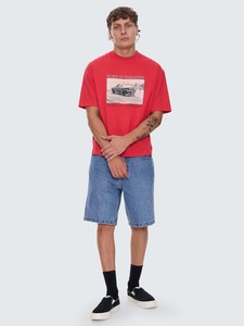 Hot Sale Men Drop Shoulder Boxy Graphic Tee Oversized Short Sleeve Breathable Cotton Casual Daily Wear Loose Top top mens - Product Image 6