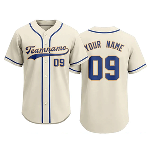 Custom Made Gradient Color Men's Personalized Team Name Player Name & Number 100% Polyester Short Sleeve <b>Baseball</b> Jersey For Men - Product Image 2