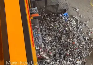 Trituradora Industrial Semiautomática de Doble Eje de Alta Demanda, Máquina Trituradora de Utensilios de Doble Eje de Proveedor Indio - Product Image 4