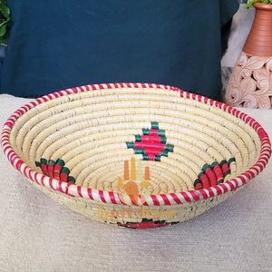 Panier ouvert en herbe de Moonj naturelle, léger, multi-usages, écologique, durable, mini format, multi-usages - Product Image 2