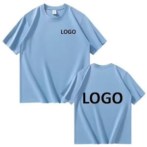 T-shirt à manches courtes pour homme, col rond, noir, coupe classique, jersey de coton, style décontracté, logo imprimé sur le devant - Product Image 5
