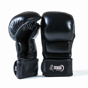 Gants de boxe MMA en similicuir pour hommes et femmes adultes, fermeture à boucle réglable, design respirant pour l'entraînement de Muay Thai et de Sanda - Product Image 6