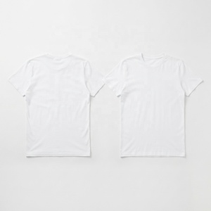 เสื้อยืดผู้ชายผ้าฝ้ายพรีเมียม แขนสั้น คอกลม นุ่มสบาย ใส่ได้ทุกวัน แฟชั่นฤดูร้อน สไตล์วินเทจ แพ็คคู่ 180 กรัม - Product Image 2