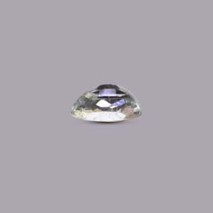 Natural Sky Blue Aquamarine 6.3 Carat Oval Faceted Loose Gemstone for Fine Jewelry - Product Image 3