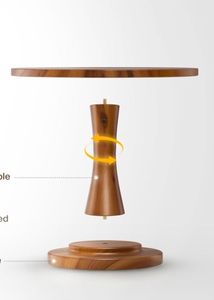 Support à gâteau en bois naturel vintage fait main, plateau en bois écologique, présentoir à desserts pour mariages, fêtes et décoration intérieure - Product Image 6