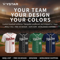 Jersey Baseball Pinstripe Kustom Lengan Raglan Seragam Tim Pakaian Olahraga Klub Kustom OEM