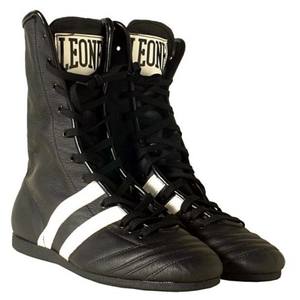 Zapatos de Boxeo Ligeros de Caña Alta con Suela Antideslizante y Parte Superior de Cuero Duradero, Zapatos de Entrenamiento y Combate, Proveedor OEM - Product Image 2