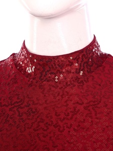 Combinaison pour femmes en gros personnalisée, tenue de scène de danse à paillettes, vêtements de danse de louange et de culte, costumes de danse contemporaine et lyrique - Product Image 3