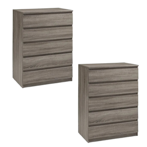 Coffre à 5 tiroirs en bois massif nouveau design meuble de rangement pour chambre à coucher salon prix de gros - Product Image 5