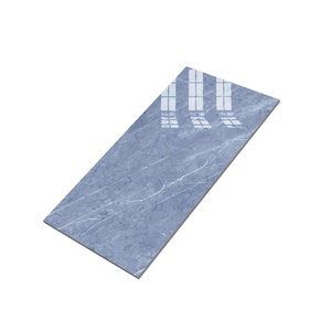Carreaux de sol en porcelaine haute brillance 600x1200mm Carreaux antibactériens classiques pour la décoration intérieure Design de salon moderne - Product Image 1