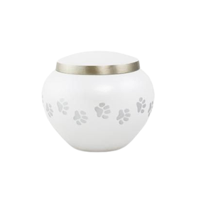 Grey Color Engraved Heart Keepsake Ash Urn <b>Mini</b> Heart Cremation Urn for Human Ashes Honor Your Loved One Perfect for Adults - Product Image 3