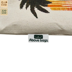 กระเป๋าผ้าแคนวาสเคลือบลามิเนต 220 GSM สำหรับชายหาด ขนาด 47x38x15 ซม. รับทำโลโก้ตามสั่ง ขายส่ง OEM แบรนด์ส่วนตัว รุ่น SNC121 - Product Image 6