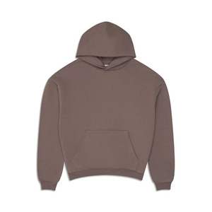 Sudadera con capucha color moca. Nombres alternativos: * Sudadera con capucha en tono tierra * Sudadera con capucha de felpa marrón premium * Sudadera con capucha moca extragrande - Product Image 1