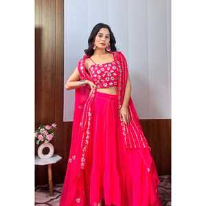 Designer Women's Party Wear <b>Top</b> Bottom and Beautiful <b>Shrug</b> Set - Product Image 2