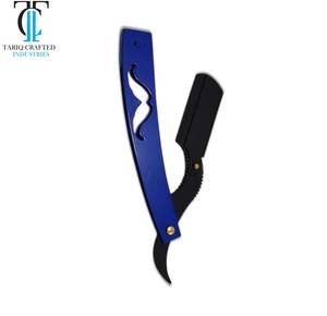 Nueva llegada: Navaja de barbero clásica plegable de acero inoxidable para hombres, TARIQ CRAFTED INDUSTRIES - Product Image 3