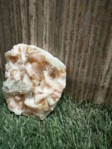 Natural Yellow Apophyllite Stilbite <b>Crystal</b> <b>Cluster</b> for Interior Decoration and Collector Display - Product Image 3