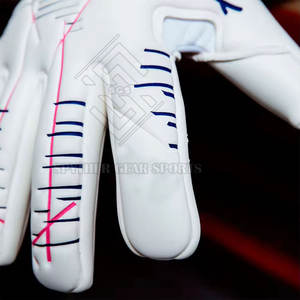 Gants de gardien de but pour hommes, haute qualité, paume en latex, forte adhérence, antidérapants, entraînement professionnel avec protection des doigts - Product Image 4