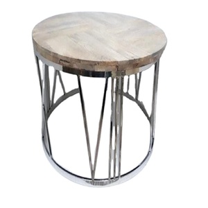 Muebles de Sala de Estar Modernos y de Lujo Contemporáneo, Mesa de Centro de Madera con Base de Hierro Elegante y Tapa de Mármol, Duradera para Decoración del Hogar - Product Image 6