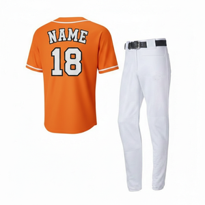 OEM Custom Baseball Jersey Uniform Set | Breathable Printed Baseball Shirts Pants | Unisex Softball Team Sportswear Wholesale - Product Image 5