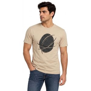 T-shirt personnalisé pour homme à col rond 100% coton à manches courtes avec motif sportif, décontracté, streetwear, mode du week-end - Product Image 5