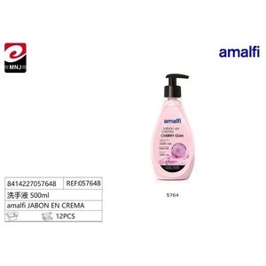 Savon liquide hydratant hygiénique pour les mains JABON EN CREMA MELOCOTON 500ml, ingrédient fruité à base de produits chimiques, désinfectant pour les mains - Product Image 1