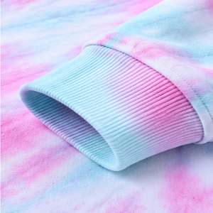 Sudadera Tie Dye para Hombre, Algodón, Felpa, Cuello Redondo, Corte Holgado, Fabricante de Ropa al por Mayor, Pedidos Personalizados, Fábrica de Exportación de Ropa - Product Image 5