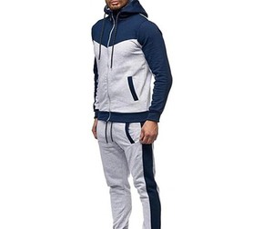 Conjunto Deportivo RAPID SPORTS para Hombre, Chaqueta con Capucha y Pantalones, Diseño Personalizado OEM, Informal, Invierno, 100% Algodón, Transpirable, Ligero, 2 en 1 - Product Image 1