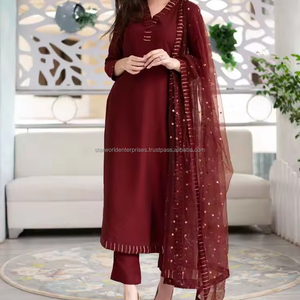 Trajes de mujer algodón Formal para uso profesional trajes de negocios de algodón para mujer trajes ejecutivos de oficina - Product Image 1